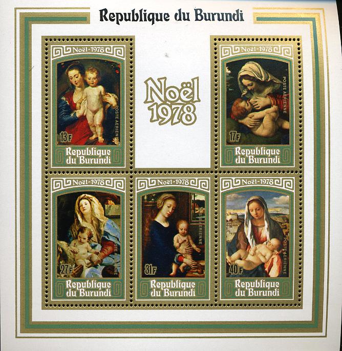 Collection de timbres virtuelle - Page 3 BUR-BF105-Noel1978