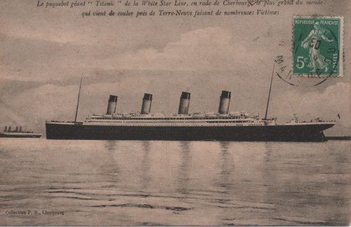  Il y a 100 ans, le naufrage du paquebot Titanic - Page 4 Cp3