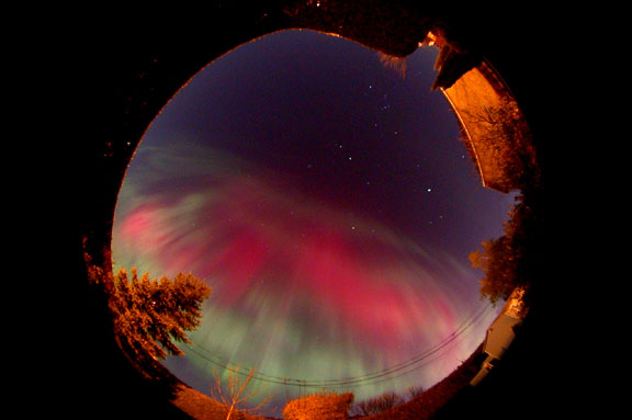 Un étrange phénomène observé dans le ciel de Côte-d'Or Aurore28oct6