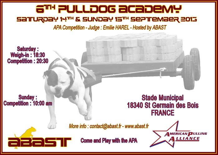 ABAST September Contest I & the 6th Pulldog Academy, 14 & 15 Septembre M_289763614_0