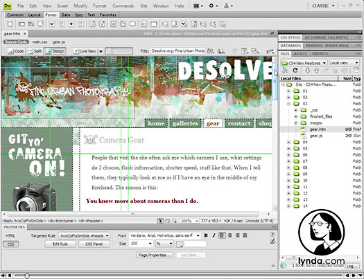 تحميل برنامج Adobe DreamWeaver CS4 بورتابل. Code-navigator-dreamweaver-cs4-video