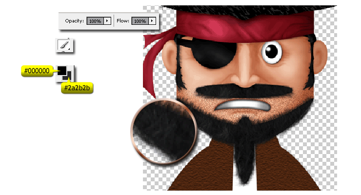 [حصريا] كيفية تصميم قرصان بالفوتوشوب - How to Draw a Cute Pirate Character in Photoshop Step-041c
