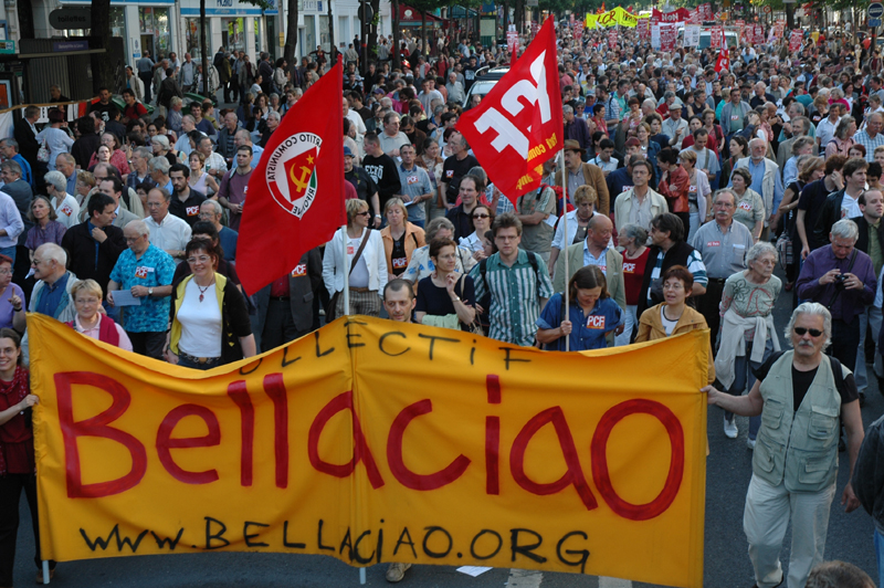 Pour une Europe dmocratique et sociale: rassemblement le 16 16juin05manif068