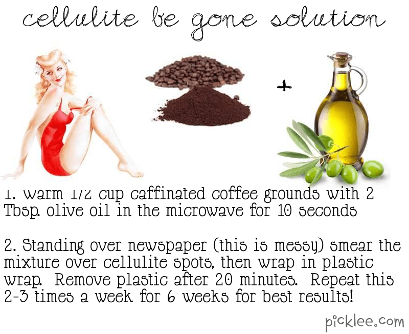 Beauty Tips... Homemade Cellulite-be-gone-solution