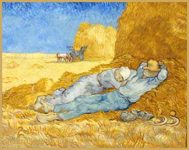 Peinture Martine du 11 février trouvée par Rodger Van_gogh_la_sieste