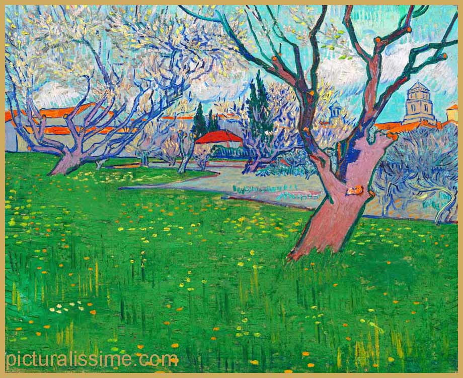 Les arbres ont-ils une influence sur votre spiritualité ? - Page 10 Van_gogh_vue_arles_arbres_fleurs_l