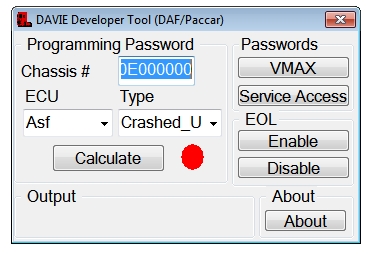 Davie Developer Tool (DAF/Paccar 99665_1055