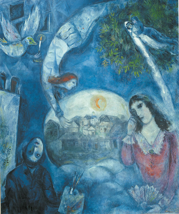MOON NIGHT - Página 38 Chagall-luna-en-torno-a-ella