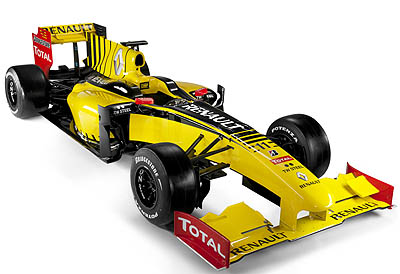 Présentation Renault F1 2010launch400
