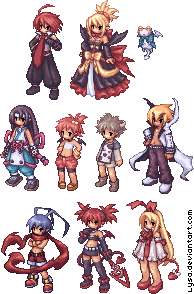 [Disponibilizando] Programa Online 3D Pixel Art - Página 2 Disgaea2sprites