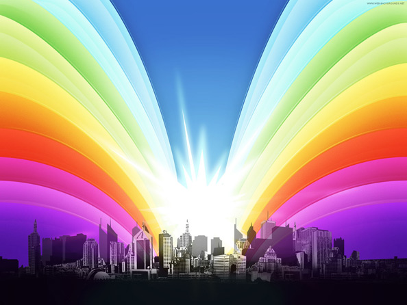 “ Il logo della settimana” 1a. sessione - Pagina 15 Urban_City_shined_on_Colorful_Rainbow_PSD_Illustration_Preview_Big