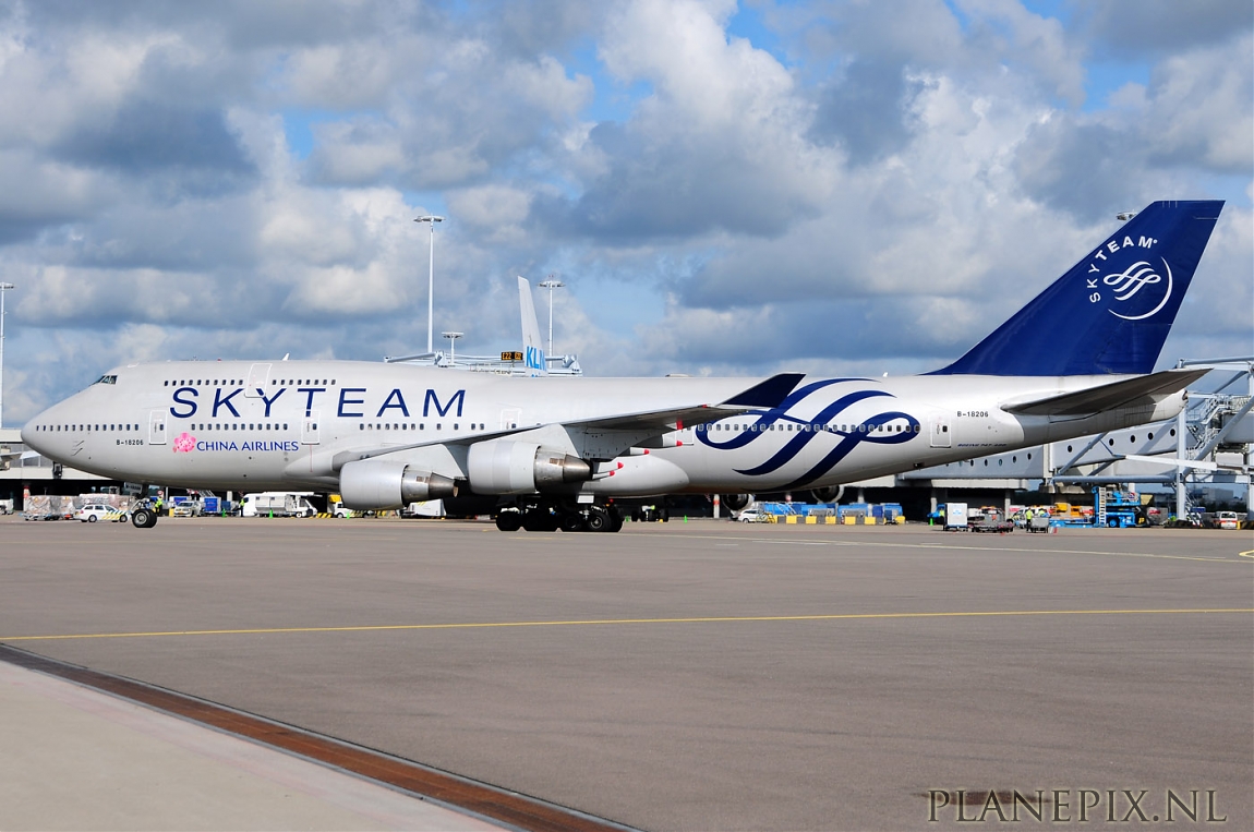 AMS 16-07-2012 Normal_7311_B-18206_B747-400_China_Airlines_28Skyteam_c-s29_AMS