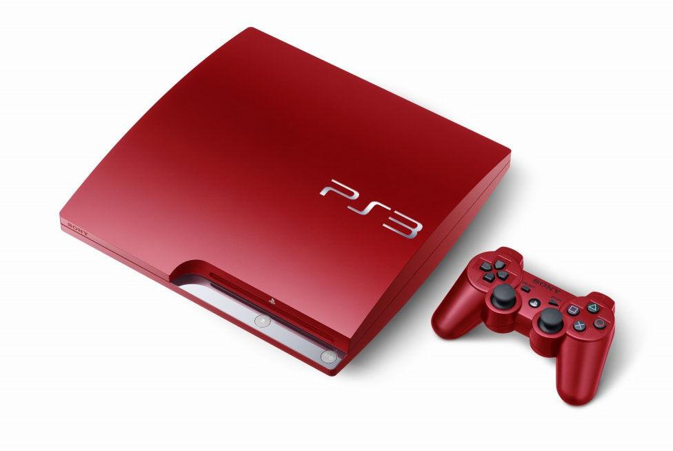 La PlayStation 3 de color rojo llegara a Reino Unido el 27 de abril Ps3red01