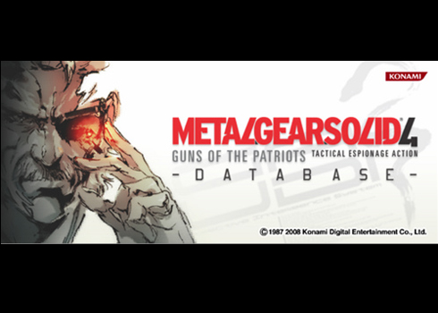 Metal Gear Solid 4 - Seite 2 Mgs-4-database