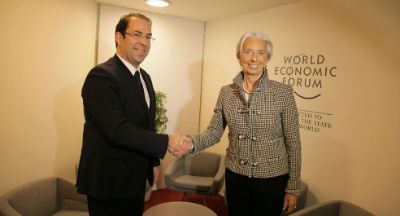 رئيس الحكومة يلتقي في دافوس بالمديرة العامة لصندوق النقد الدولي كريستين لاغارد Photo_3477