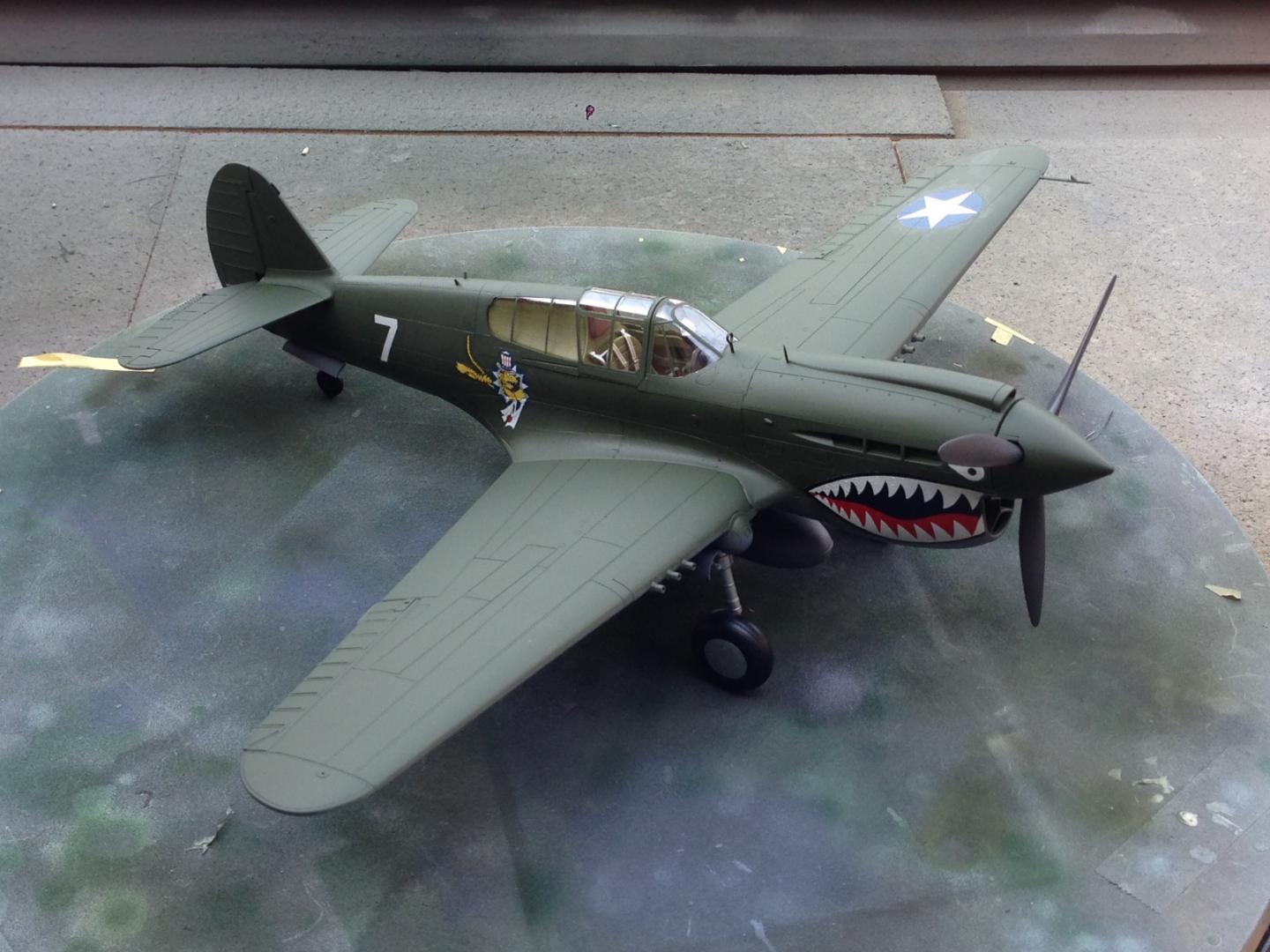 P-40E Warhawk / Hasegawa, 1:32 174_image_5_tir