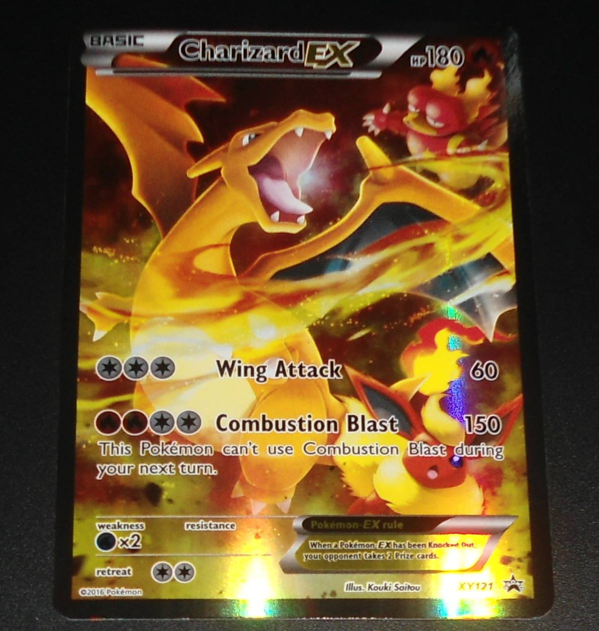 Ce qui est prévu pour les 20 ans de Pokémon - Page 3 XY121-Charizard-EX