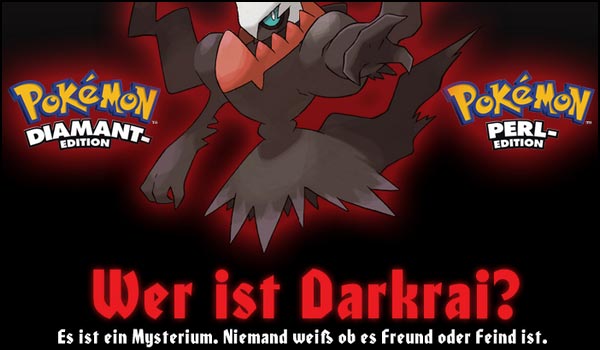 Wer ist Darkrai ? Es ist ein Mysterium ! 801