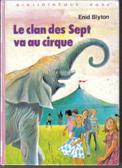 Les couvertures qui évoquent le cirque LeClanDesSeptVaAuCirque1980