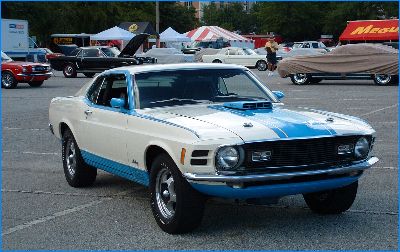 Lawman 1970 Mach1 & Boss 429 ( Photo exclusive ) Gorman2003_frontmid