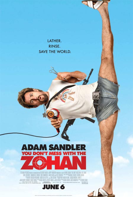 حصرياا أحدث أفلام الكوميديا You Don't Mess With the Zohan Dont-mess-zohan-poster-2