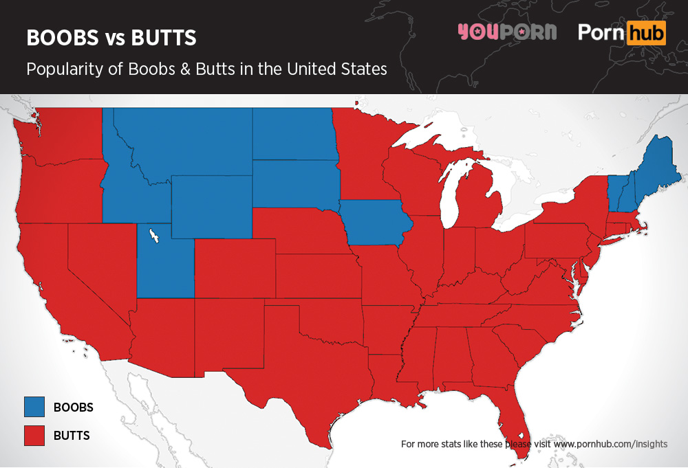 Boobs v Butts - an in-depth study Pornhub-boobs-versus-butts-united-states