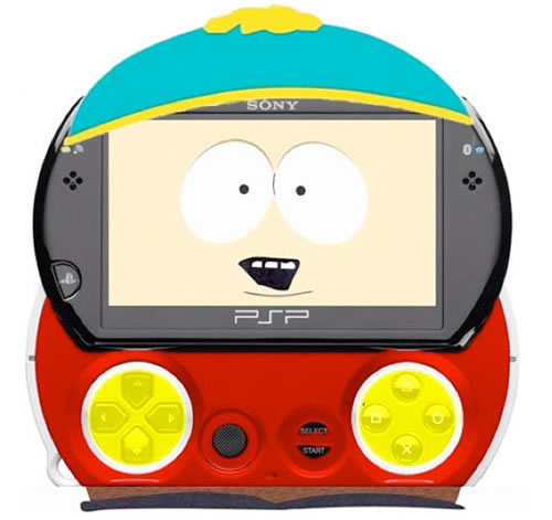 PSP Go novo modelo South park Cartman