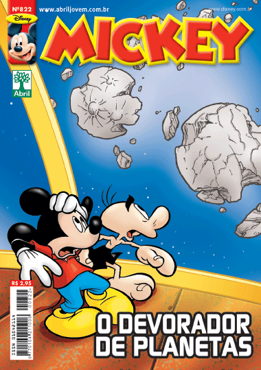 Mickey nº 822 [Março/2011] - Prévia em scans na Pág 06! MK822-c01