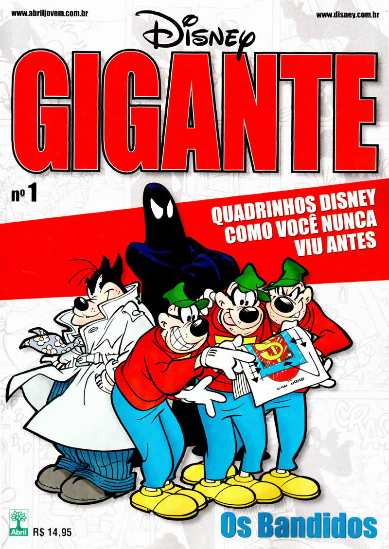 Disney Gigante #1: Os Bandidos [Junho/2011] - Previa em scans na pág. 08! - Página 5 DG00