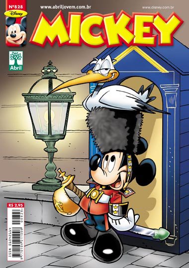 Mickey n°828 [Setembro/2011] - Prévia em scans na pág. 01! MK828