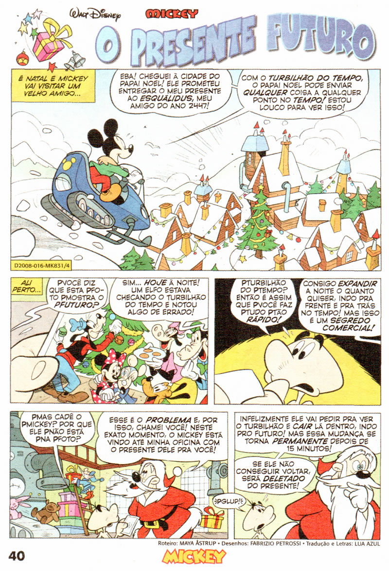 Mickey nº831 [Dezembro/2011] - Prévia em scans na pág 01 MK83108