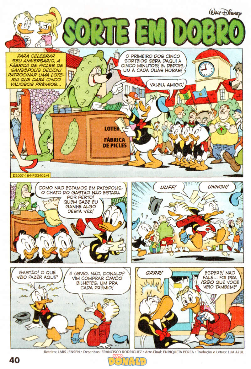 Pato Donald n°2402 (Janeiro/2012) (c/prévia) PD240207