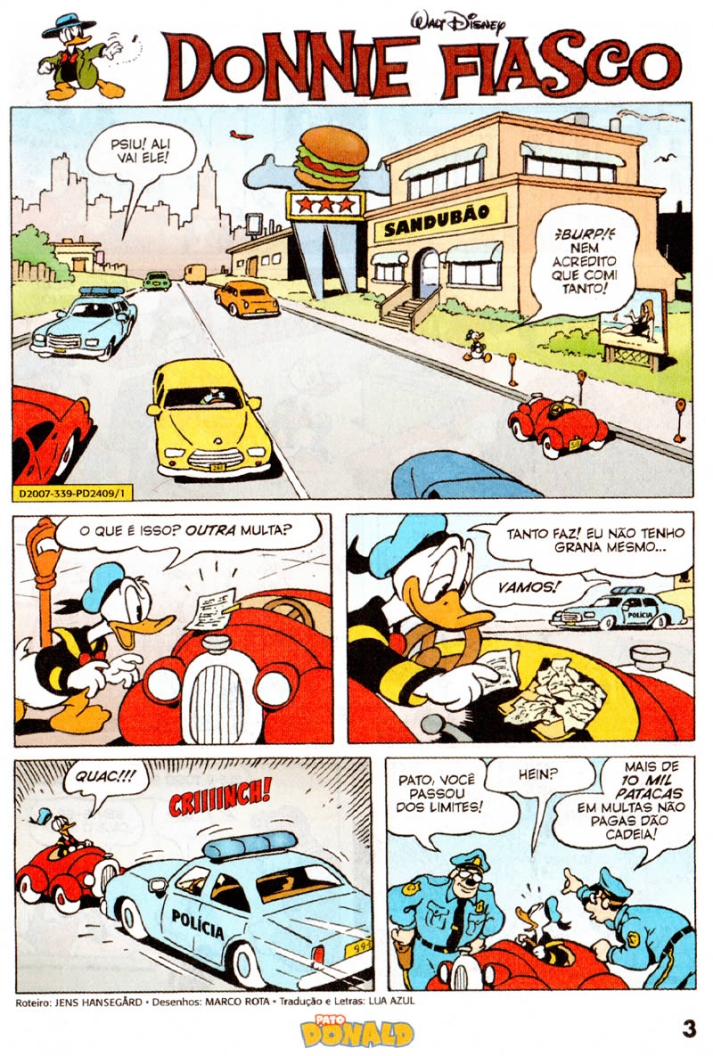 Pato Donald nº 2409 (Agosto/2012) (c/prévia) PD240901