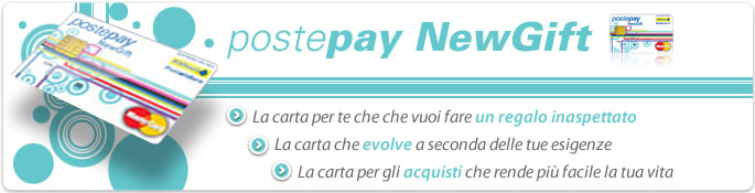 Contante al bando "Costa troppo e favorisce l'evasione" - Pagina 2 Banner_postepay_newGift