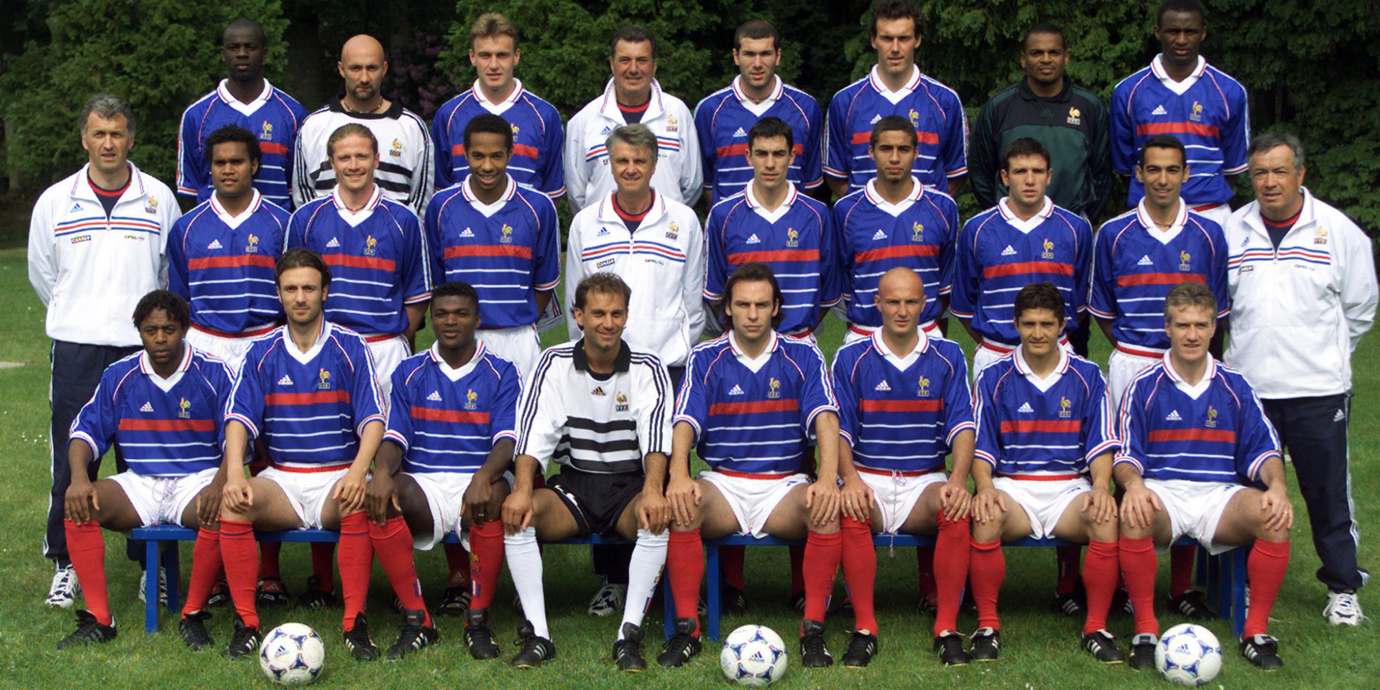 Hilo de la selección de Francia France_1998