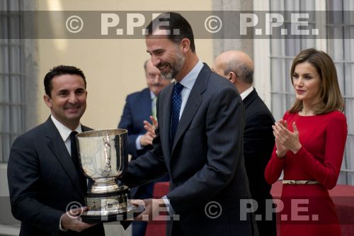 LA FAMILIA REAL ENTREGA LOS PREMIOS NACIONALES DEL DEPORTE PPE13120236