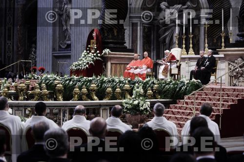 PAPA RENUNCIA POR FALTA DE FUERZAS PPE13020932