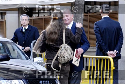 EL REY Y LA INFANTA ELENA ALMUERZAN JUNTOS 08031882