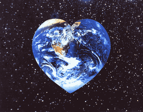 Atteindre l'espace sacré du coeur pour faire évoluer sa conscience + exercices Earth-Heart-in-space-500-gif