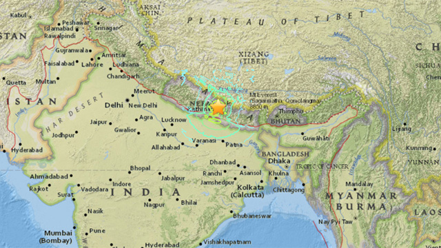 Heftiges 7.8 Erdbeben im Himalaya: Über 600 Tote in Nepal – Beben auch in Kanada und Neuseeland  Titelbild-erdbeben-nepal