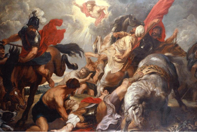 La Conversión de San Pablo. Conversion_pablo_rubens