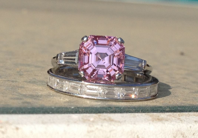  メ Ƭнɛ вɛƨт ζOℓℓξÇ Pink_asscher-spinel-diamond-ring-frekechild