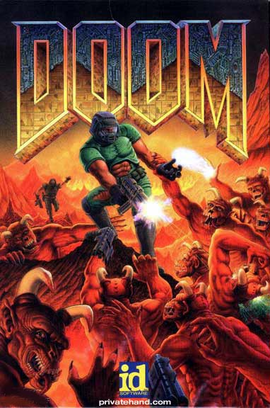 GAMES: Juegos viejos Doom-art-original