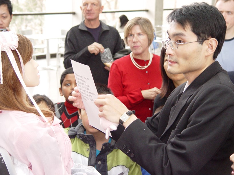 Aiko next public appearance will be Ontario Science Centre Nov 22,23 2008. DSC02668