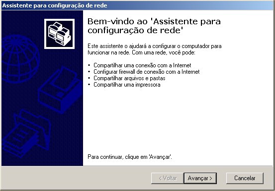 Compartilhando uma Conexão com Windows XP Assist_rede01