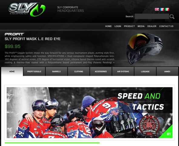 New Paintball Website for SLY Equipment Sly-paintball-new-website-1