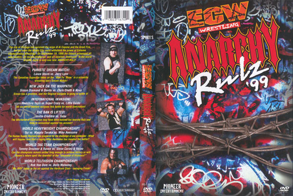 ECW Anarchy Rulz (1999) Dvd-anarchy