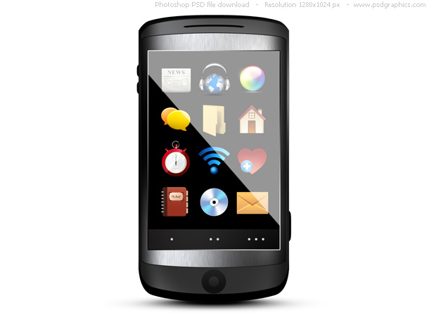  ملف احترافي 2010 مفتوح المصدر (PSD) بالصور + تحميل مباشر Cellphone-icon