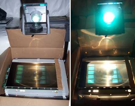 Membuat Proyektor LCD dari OHP Projector-prototype