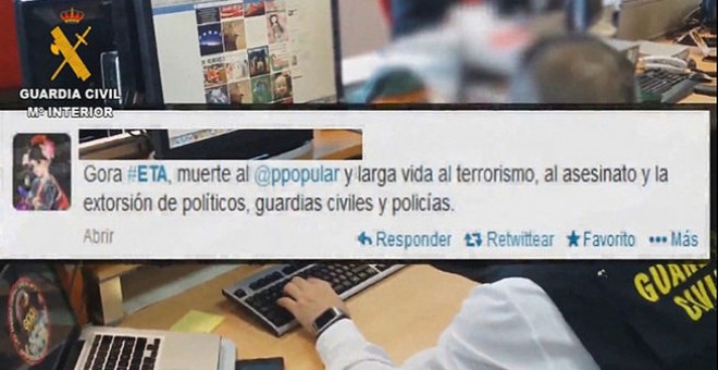 Un año de cárcel para un usuario de Facebook que decía que su deporte favorito era matar "fachas" y policías 56e6f78cbc76d